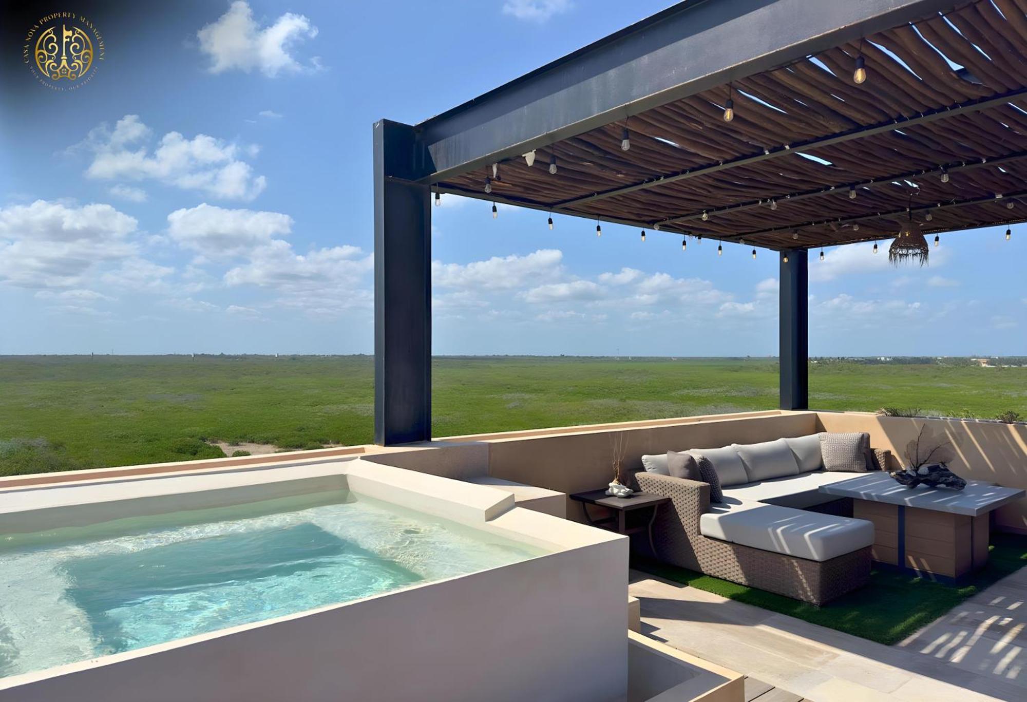 Penthouse Privado En Tulum Apartman Kültér fotó